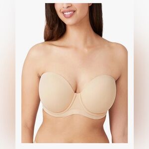 Wacoal Women Red Carpet Full Busted
Strapless Convertible Bra Natural Nude, 32H